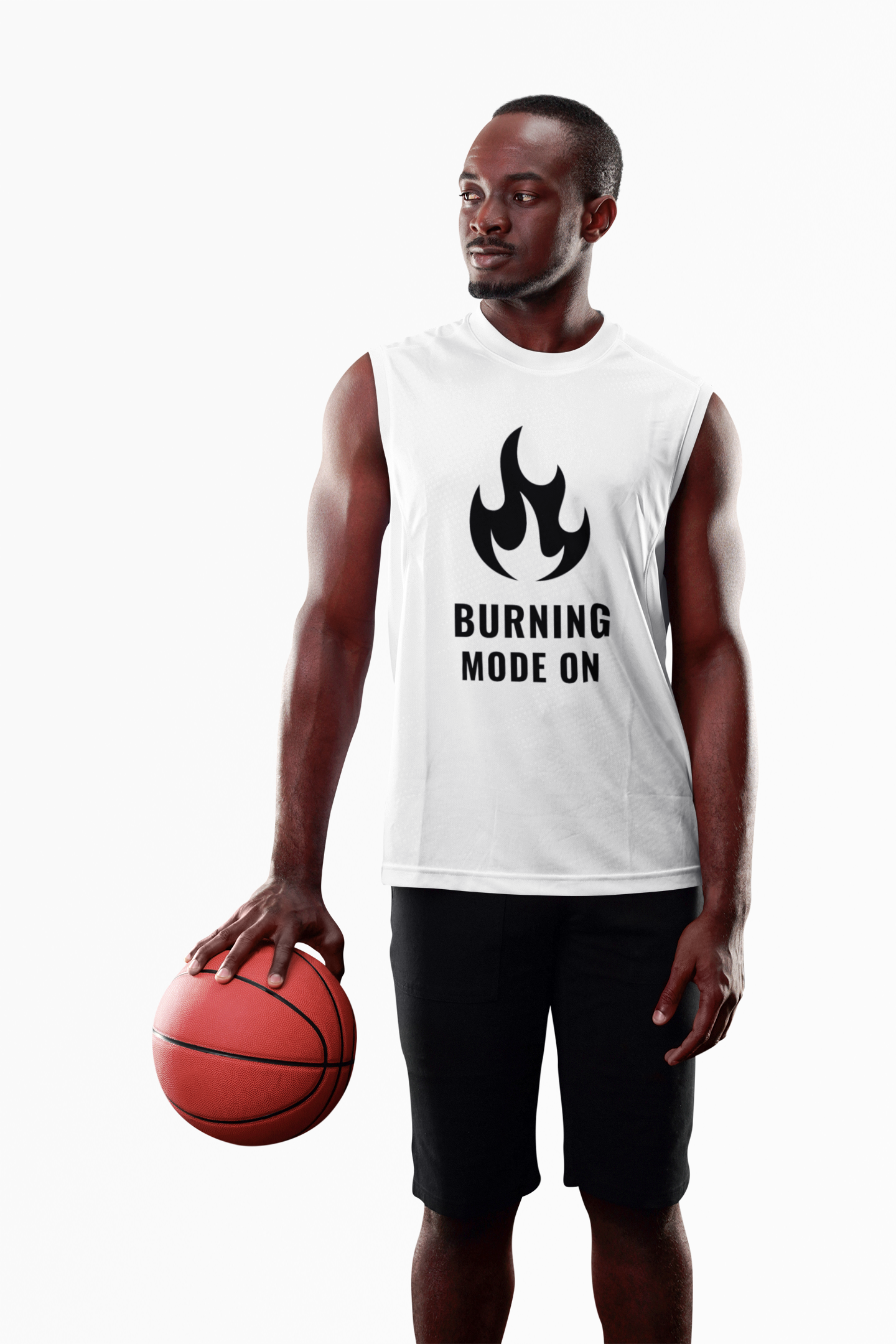 Burning Mode On Muscle Tank