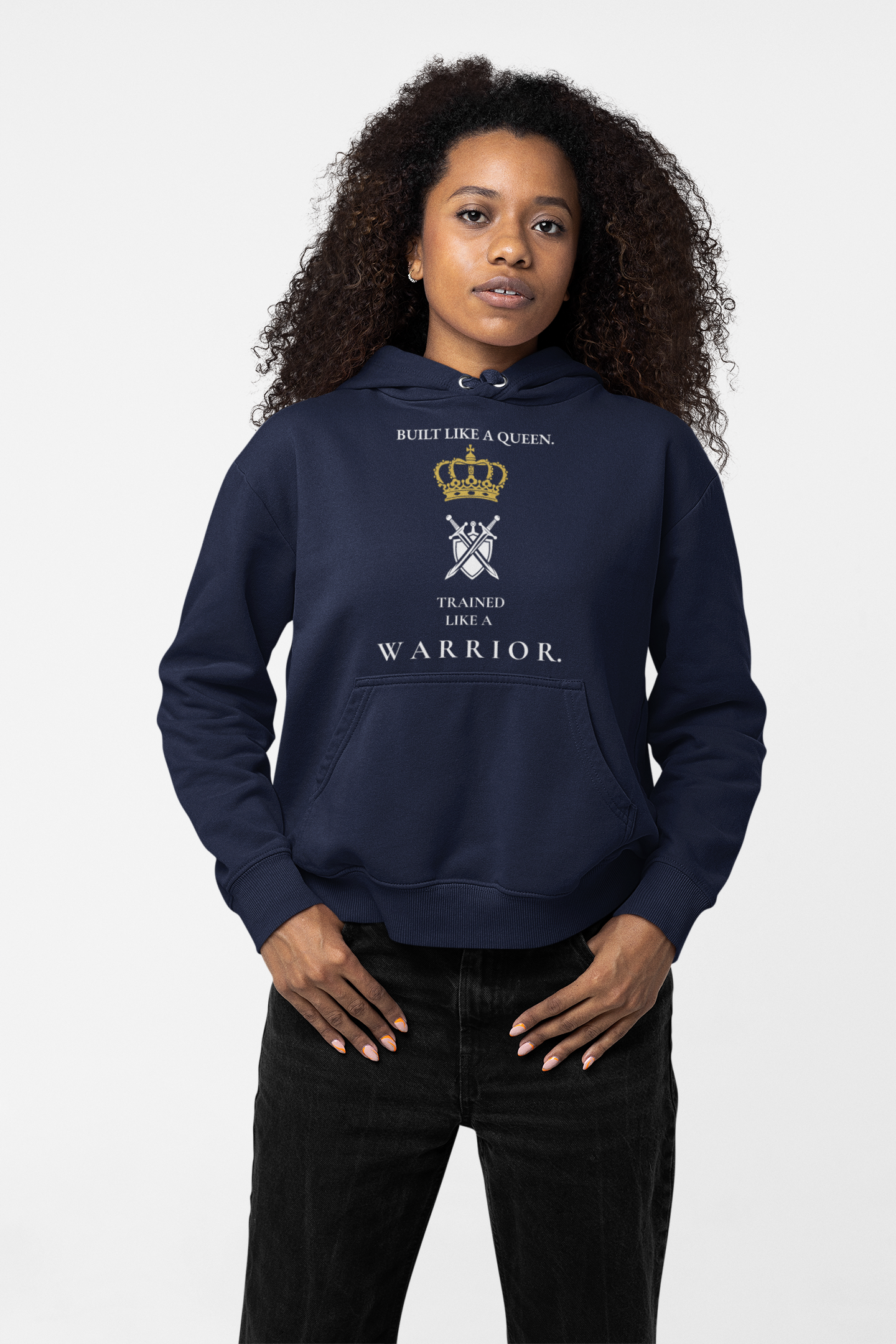 Built Like a Queen. Trained Like a Warrior. Hoodie